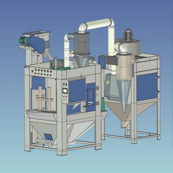 BH-PS1618-16T八工位間歇式自動噴砂機