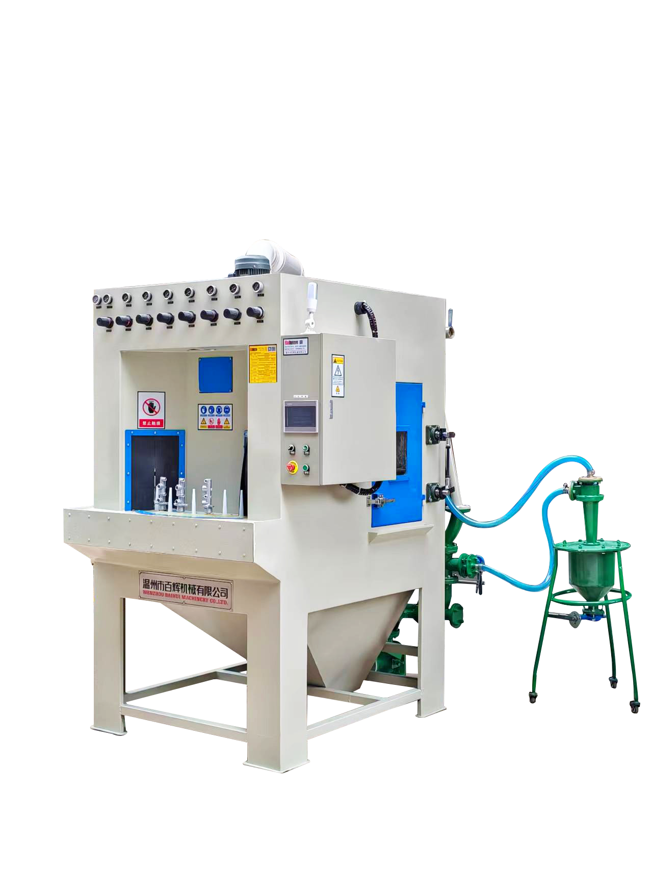 BH-PS1416-8W連續濕式自動噴砂機